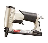 meite MT7116S Grapadora Neumática para Tapicería, Serie 71 Calibre 22, Corona de 9,1 mm, Grapadora Industrial de Alambre Fino con Seguridad