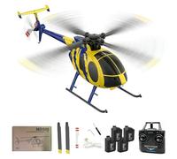 Meiurlex Helicóptero RC-ERA C184 MD500 RC, helicóptero sin hélice de 4 canales con control de flujo óptico y estabilización giroscópica, modelo de avión RC para adultos