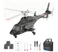 Meiurlex RC ERA A61 - Helicóptero teledirigido para adultos, 1:52 Little Wolf con ajuste de altura y posicionamiento óptico, modelo de avión RTF para principiantes