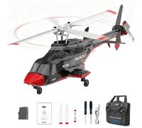 Meiurlex RC ERA A61 - Helicóptero teledirigido para adultos, 1:52 Little Wolf con ajuste de altura y posicionamiento óptico, modelo de avión RTF para principiantes