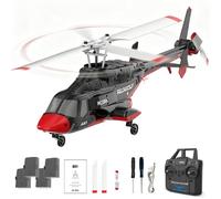 Meiurlex RC ERA A61 - Helicóptero teledirigido para adultos, 1:52 Little Wolf con ajuste de altura y posicionamiento óptico, modelo de avión RTF para principiantes