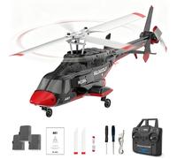 Meiurlex RC ERA A61 - Helicóptero teledirigido para adultos, 1:52 Little Wolf con ajuste de altura y posicionamiento óptico, modelo de avión RTF para principiantes