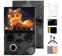 Meiurlex RG40XXV - Consola de juegos retro de 128 GB con 13000 juegos, 4,0 pulgadas IPS ARM Cortex-A53 Linux 64 bits sistema portátil Arcade Gaming emulador de apoyo 5G WiFi Bluetooth