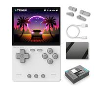 Meiurlex TRIMUI Brick - Consola de juegos portátil, pantalla IPS de 3,2 pulgadas, Linux, Allwinner A133P, retro, arcade, videojuego emulador, regalos, juguetes para niños y adultos (Sin juegos)