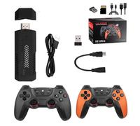 Meiurlex X2 Ultra Retro Consola Nostalgie Game Stick con 58000+ juegos, Plug and Play Stick 4K 256GB TV Consola de Juegos Stick para Adultos