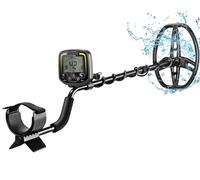 MEIVIYA Detector de Metales subterráneo Profesional, escáner de Profundidad for Oro Amarillo, buscador de Oro, Detector de Tesoros, Puntero de 11 Pulgadas