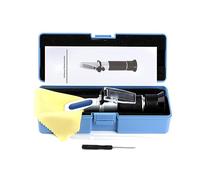 MEIVIYA Handheld Alcohol Sugar Refractometer Tester Wine Concentration Meter Densitometer 0-25% Alcohol Beer 0-40% Grapes