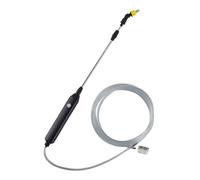 MEIVIYA Pistola rociadora eléctrica for jardín, atomización automática, pulverizador de Plantas Recargable por USB, regadera de Botella, riego de jardín(B and 200cm Pipe)