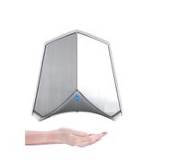 MEIVIYA Secador de Manos automático por Chorro, Filtro HEPA con Sensor infrarrojo frío y Caliente por inducción, secador de Manos de Alta Potencia for baño y Hotel(Sus)