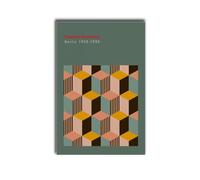 MEIXI MOBILE ArtBauhaus - Póster geométrico minimalista abstracto para pared, diseño moderno de mediados de siglo, color naranja, verde salvia, decoración de cocina, hogar, comedor, marco de madera de