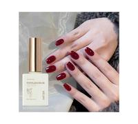 meixia* Autumn And Winter New Year Red Series Gel Nail Polish 2023 New Brick Color for Nail Beauty Shop Phototherapy Plastic Cross-Border