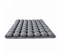 Meiyijia Cojín Inflable multifunción, cojín de Silla, aliviar el Dolor de ciática, Promover la circulación sanguínea, para el Coche, Oficina o Silla de Ruedas (Cojín de Asiento - Gris)