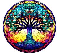 MEIYUDA 5D Diamond Painting, Pintura Diamante Árbol de la vida, Diamond Painting Kit Completo Manualidades Adultos Regalo Niños, Diamond Painting Para Decoración De Pared Del Hogar 30x30cm