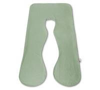 Meiz Funda de almohada de embarazo, funda de rayón de bambú, funda de almohada de embarazo en forma de U, funda de almohada de maternidad refrescante para almohadas de embarazo de 55 x 31 pulgadas,