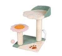 MEIZHITU Árbol para Gatos Poste Rascador Árbol Grande para Gatos De Interior, Torre Alta para Gatos con Postes Rascadores De Sisal Y Almohadillas De Felpa Acolchada(A)
