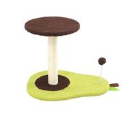 MEIZHITU Árbol para Gatos Poste Rascador Árbol para Gatos De Aguacate para Interior, Torre De Árbol para Gatos, Postes Rascadores para Gatos De Sisal con Perca Superior Acogedora(49 * 35 * 38cmcm)