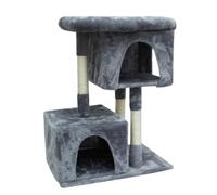 MEIZHITU Árbol para Gatos Poste Rascador Árbol para Gatos para Gatos De Interior, Torre Alta para Gatos con Postes Y Almohadillas Rascadores De Sisal, Felpa Acolchada