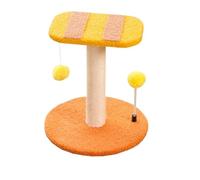 MEIZHITU Árbol para Gatos Poste Rascador Torre Linda del Gato del Árbol del Gato De La Forma De La Abeja con El Poste Rascador del Sisal para El Gatito De Los Gatos Interiores(30 * 30 * 33cm)