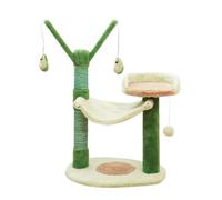 MEIZHITU Árbol para Gatos Poste Rascador Torre para Gatos De Interior, Árbol para Gatos, Apto para Gatitos, Condominio para Gatos De Felpa con Postes Rascadores