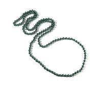 MEIZHITU Collar De Perlas Artificiales Collar Largo De Perlas Falsas Multicapa Vintage Imitación Forma Redonda For Mujer Accesorios Para Fiesta(Grün)