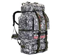 MEIZHITU Mochila Viaje para Escalar 130L De Gran Capacidad Que Acampa Yendo De Excursión A Los Hombres, Mochila Adicional De La Mochila De La Supervivencia Mochila Trekking(B)