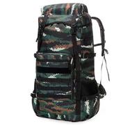 MEIZHITU Mochila Viaje para Escalar 70L Que Camina La Mochila Impermeable Del Deporte Al Aire Libre Daypack Para Escalar Que Acampa Que Viaja Mochila Trekking(D)