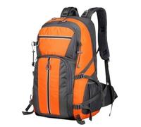 MEIZHITU Mochila Viaje para Escalar Mochila Ligera De 50 L Para Acampar, Senderismo, Trekking, Para Hombres Y Mujeres, Montañismo Al Aire Libre Mochila Trekking(Oranje)