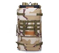 MEIZHITU Mochila Viaje para Escalar Mochila Multifuncional Para Senderismo, Viajes, Senderismo, Mochila Militar Para Acampar Mochila Trekking(C)