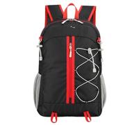 MEIZHITU Mochila Viaje para Escalar Mochila Plegable, Compacta Y Ligera, Para Senderismo, Para Hombres, Mujeres, Viajes Y Acampadas Mochila Trekking(Black)