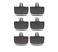 MEIZIYU 1 2 4 6 PCS Clip de lengüeta de salida de rejilla de ventilación de CA, apto for Volvo, XC90 V90 S90 2015-2024 Kit de reparación de control deslizante de aire acondicionado trasero delantero d