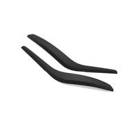 MEIZIYU 1/2 piezas cubierta manija puerta interior, tirador panel exterior, Compatible for BMW, X1 E84 2010-2016 manija interior de la puerta interior(Black 2PCS)