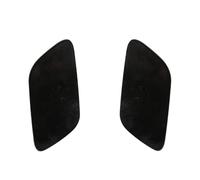 MEIZIYU 1 par de cubiertas de boquilla de lavado de faros delanteros de coche Compatible for Volvo, S60 V60 2014-2016 39820330 39820312 negro izquierdo derecho Tapa de la boquilla del lavafaros del co