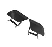 MEIZIYU 1 par de cubiertas de boquilla de lavado de faros delanteros for Serie 7 F01 F02 LCI, no Compatible for parachoques M-Sport 2013-2015 51117335054 Tapa de la boquilla del lavafaros del coche