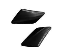 MEIZIYU 1 par de cubiertas de boquilla de lavado de faros delanteros for Volvo, C30 2007-2008, izquierda y derecha, sin pintar, 39876478 39876479, accesorios for coche Tapa de la boquilla del lavafaro