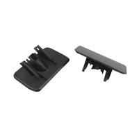MEIZIYU 1 par de cubiertas for lavaparabrisas de parachoques delantero de coche Compatible for Maserati Granturismo Grancabrio Stradale 2008-2017 80056710 80056810 Tapa de la boquilla del lavafaros de
