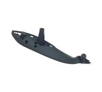 MEIZIYU 1 pieza cubierta embellecedora for manija puerta interior coche Compatible for BMW Serie 3 (2013-2017, F30 manija interior de la puerta interior(Rear-Left-Black)