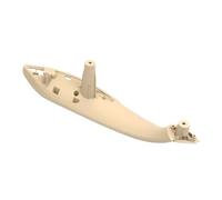 MEIZIYU 1 pieza cubierta embellecedora for manija puerta interior coche Compatible for BMW Serie 3 (2013-2017, F30 manija interior de la puerta interior(Rear-Left-Beige)