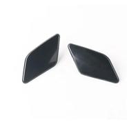 MEIZIYU 2 cubiertas for lavaparabrisas de parachoques delantero Compatible for Volvo, S40 V50 2008-2012 39886397, moldura derecha e izquierda, repuesto duradero Tapa de la boquilla del lavafaros del c