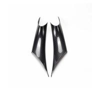 MEIZIYU 2 piezas cubierta protectora for manija panel puerta coche, Compatible for BMW Serie 3/GT 4 F30 F35 2012-2018 manija interior de la puerta interior(Carbon fiber pattern)