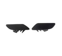 MEIZIYU 2 piezas de cubierta de boquilla de lavado de faros delanteros for Porsche, Panamera 2017-2020 971807753G2X 971807754G2X, piezas de chorro de faros delanteros Tapa de la boquilla del lavafaros