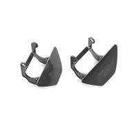 MEIZIYU 2 piezas de cubierta de lavaparabrisas delantero for parachoques Compatible for 535i F10 F18 51117332683 51117332684, accesorios, piezas de plástico Tapa de la boquilla del lavafaros del coche