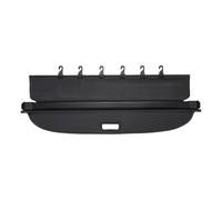 MEIZIYU Cubierta almacenamiento for maletero, compatible con Peugeot 3008 2017, cortina portaequipajes hebilla retráctil negra. Accesorios Bandeja trasera retráctil