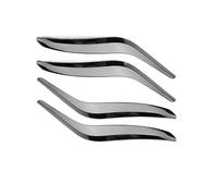 MEIZIYU Cubierta manija puerta interior, Compatible for BMW X1 E84 2010-2016, soporte reposabrazos fibra carbono ABS manija interior de la puerta interior(4pcs Piano black)