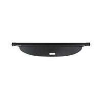 MEIZIYU Cubierta retráctil for maletero coche, compatible con Nissan Rogue 2021-2022, color negro Bandeja trasera retráctil