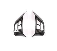 MEIZIYU Embellecedor de cubierta de marco de botón de interruptor de volante de estilo de coche apto for BMW X1 E84 2010 2011 2012 2013 apto for BMW Serie 3 E90 Adhesivo decorativo para volante de coc