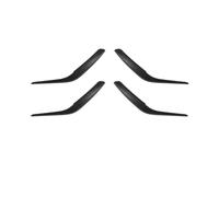 MEIZIYU Embellecedor for manija interior de puerta, Compatible for BMW X1 E84 manija interior de la puerta interior(Black 1 Set)