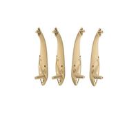 MEIZIYU Embellecedor for manija puerta coche, Compatible for BMW F30, F80, F31, F32, F34 y F35 manija interior de la puerta interior(F34F36 Beige)