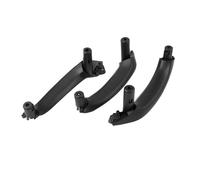 MEIZIYU Embellecedor for manija puerta interior coche, Compatible for BMW X3, X4, F25 y F26 (2010-2017, volante a izquierda) manija interior de la puerta interior(3pcs LHD black)