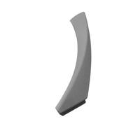 MEIZIYU Embellecedor for manija puerta interior pasajero, Compatible for BMW Serie 3,325i, 328i 2004-2012 manija interior de la puerta interior(Cover Gray Left)