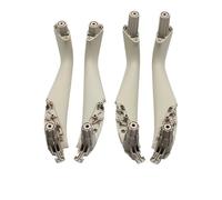 MEIZIYU Embellecedor interior for manija puerta coche, 2 o 4 piezas, Compatible for BMW Serie 5 M5 G30 G31 F90 2017-2022 manija interior de la puerta interior(Oyster 4pcs)